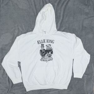 Elle King The Ministry Tour White Hoodie